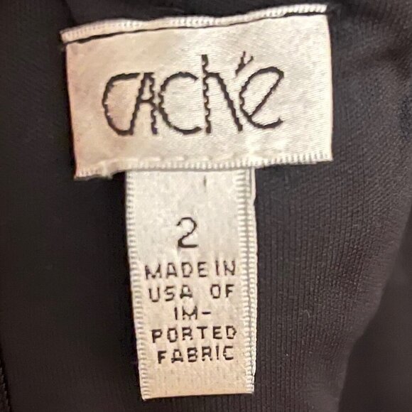 Vintage Cache Halter Dress Size 2 Y2K Cocktail Glam Evening Leopard Satin Edgy - Picture 7 of 13